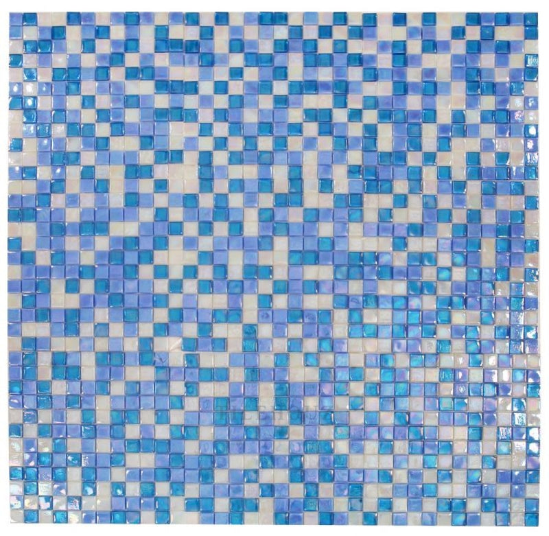 Laguna Beach Square 11.75 X Glass Mosaic Tile