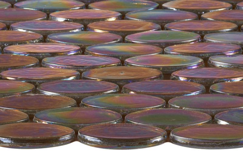 Laguna Taupe 12 X Glass Mosaic Tile