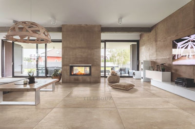 Materika Sand Matte 24 X 48 Porcelain Tiles