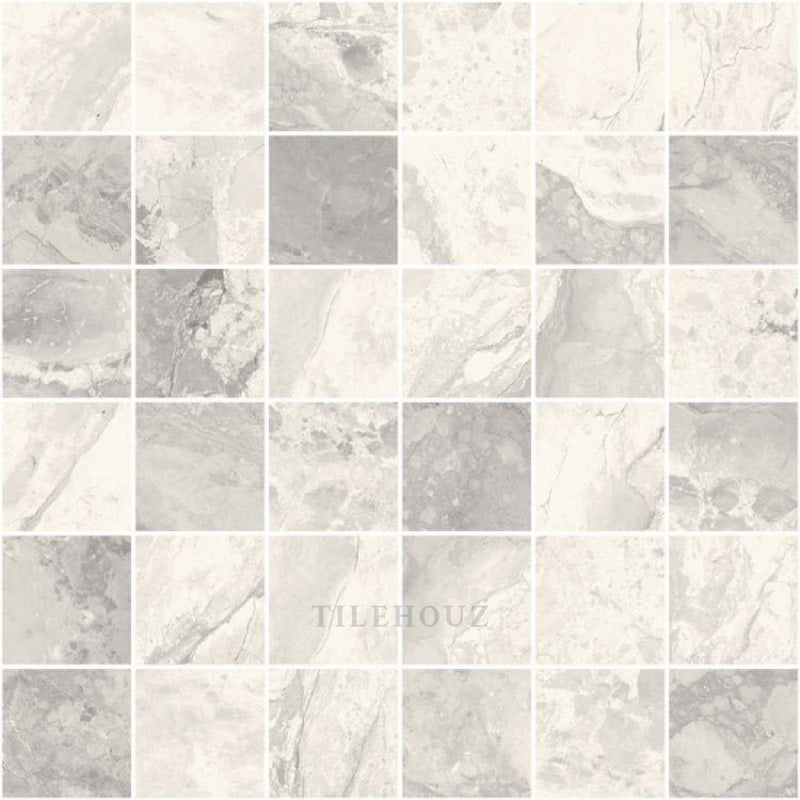 Mystic Pearl Matte Mosaic 12 X Porcelain Tiles