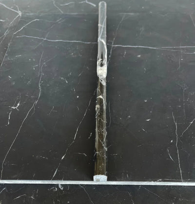 Nero Marquina Marble 1/2 Pencil Liner Polished/Honed