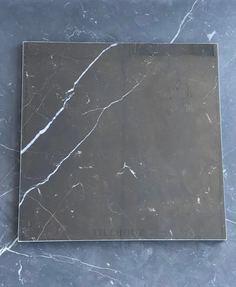 Nero Marquina Marble 12X12 Tile Polished/Honed