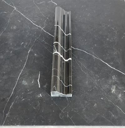 Nero Marquina Marble Crown Molding Polished/Honed