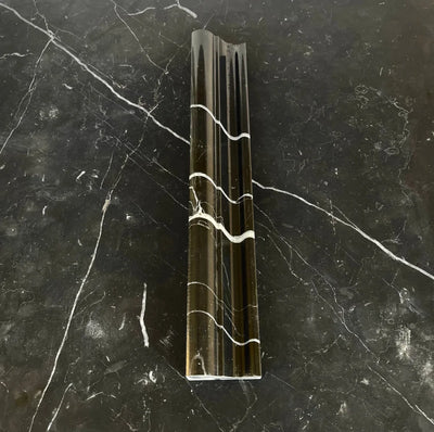 Nero Marquina Marble Crown Molding Polished/Honed