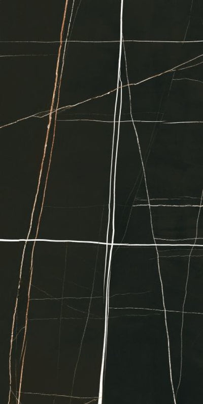 Noir Black Polished 24 X 48 Porcelain Tiles