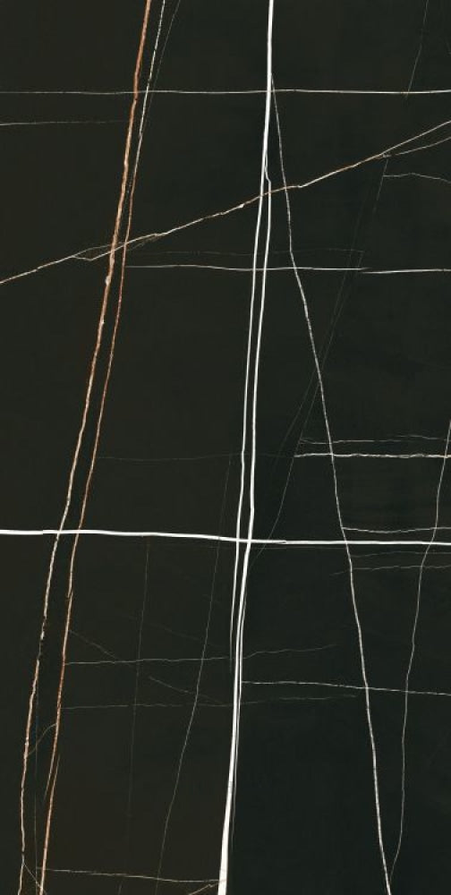 Noir Black Polished 24 X 48 Porcelain Tiles