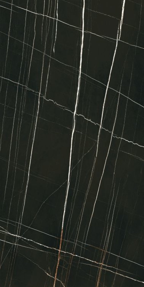 Noir Black Polished 24 X 48 Porcelain Tiles