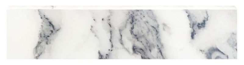 Origines Argent Glossy Bullnose 3 X 12 Porcelain Tiles