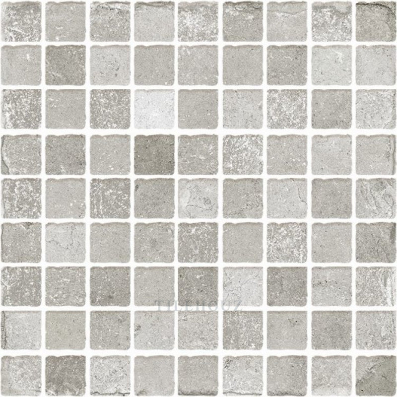 Ostuni Grigio Mosaico 12 X Porcelain Tiles