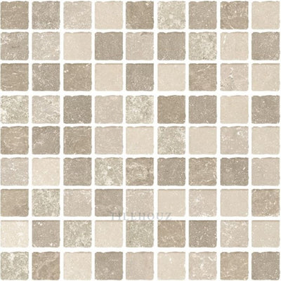 Ostuni Tufo Mosaico 12 X Porcelain Tiles