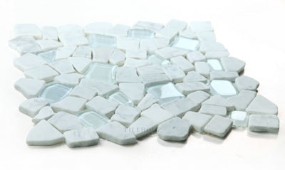 Pebble Carrara 12 X Glass