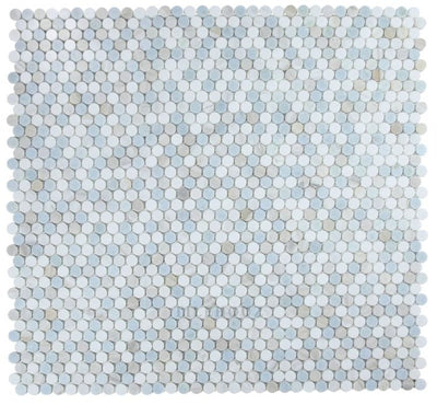 Penny Marble Sky 11 X 11.75 Polished Mosaic