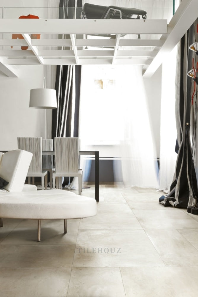 Plus One Chalk 24 X 48 Porcelain Tiles