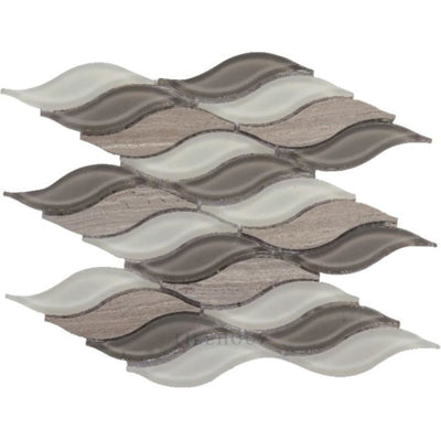 Pontus Grey 10.50 X 11 Glass