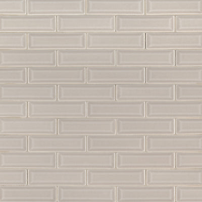 PORTICO PEARL 2x6 BEVELED MOSAIC TILE