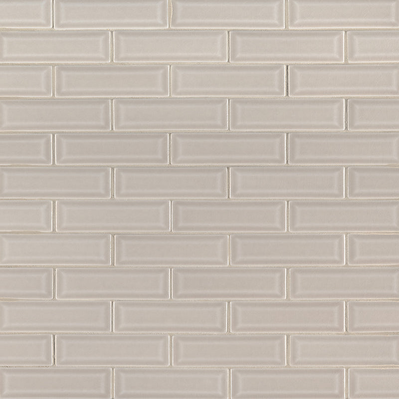 PORTICO PEARL 2x6 BEVELED MOSAIC TILE