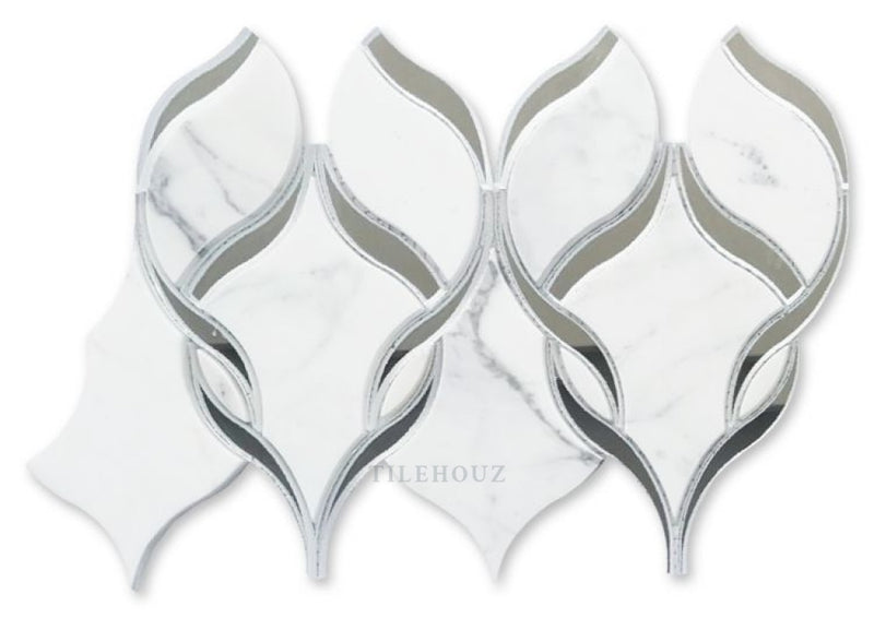Prestige White 7.5 X 11.75 Glass