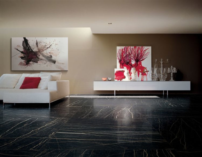 Prexious Thunder Night Glossy 32 X 71 Porcelain Tiles
