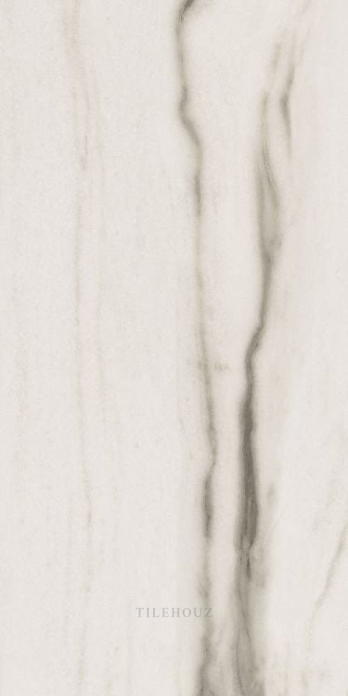 Prexious White Fantasy Glossy 24 X 48 Porcelain Tiles