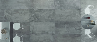 Raw Grey Rectified 12 X 24 Porcelain Tiles