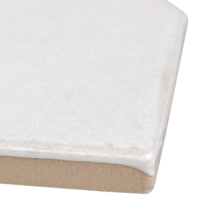 RENZO DOVE CERAMIC GLOSSY PICKETT TILE