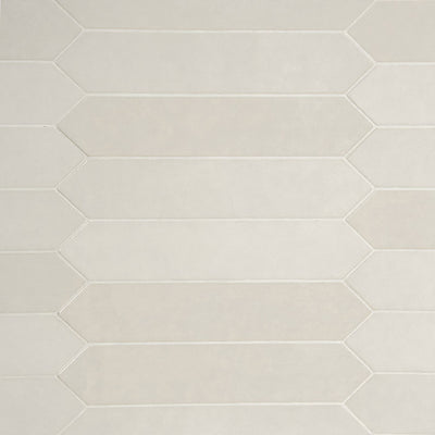 RENZO DOVE CERAMIC GLOSSY PICKETT TILE