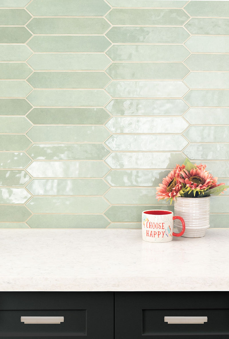 RENZO JADE PICKETT WALL TILE