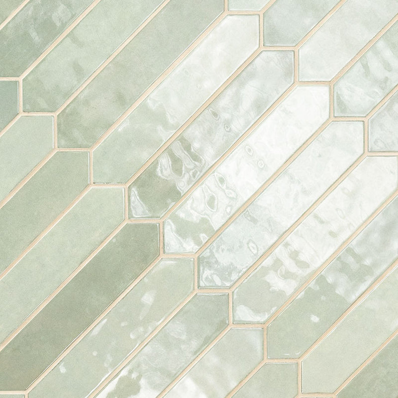 RENZO JADE PICKETT WALL TILE