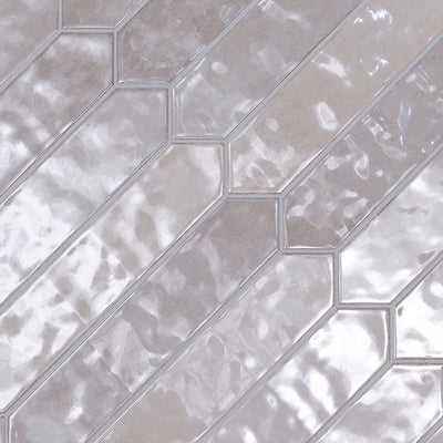 RENZO STERLING CERAMIC PICKETT TILE