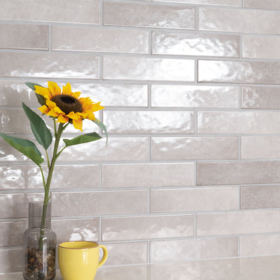 RENZO STERLING 3X12 GLOSSY CERAMIC TILE