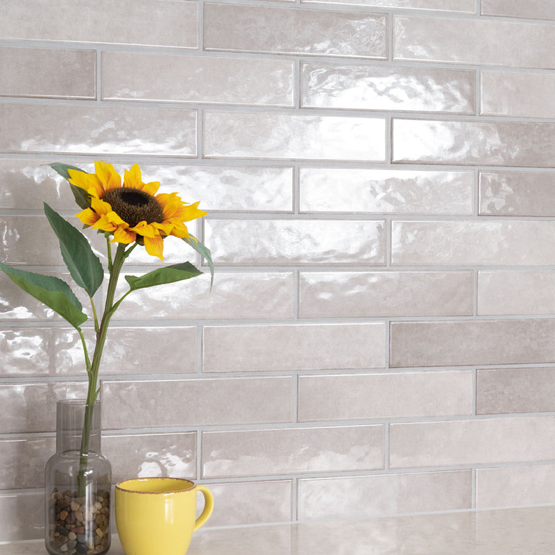 RENZO STERLING 3X12 GLOSSY CERAMIC TILE