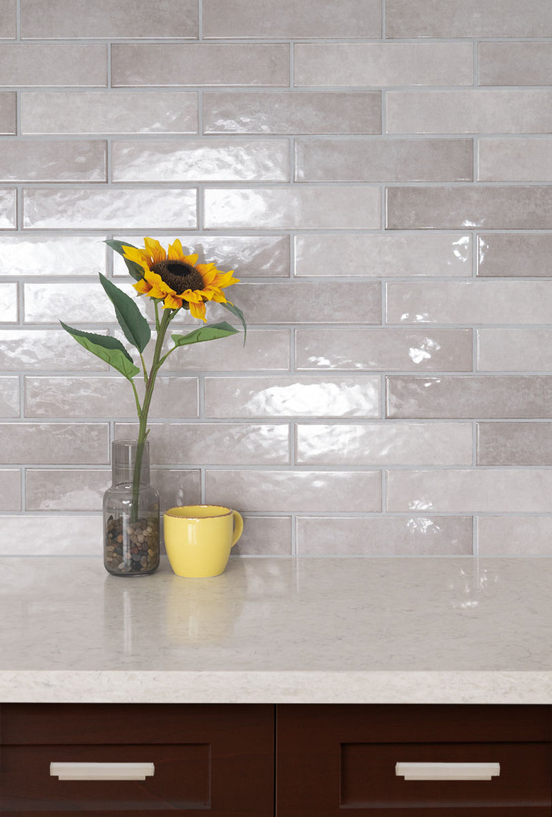 RENZO STERLING 3X12 GLOSSY CERAMIC TILE