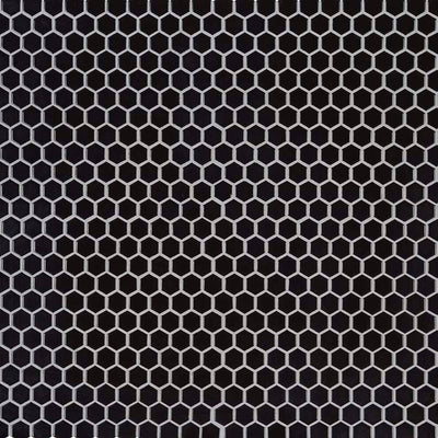 RETRO NERO HEXAGON MOSAIC TILE