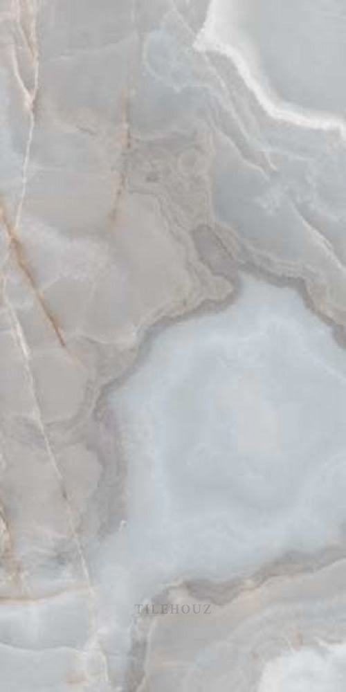 Reves Bleu Glossy 12 X 24 Porcelain Tiles