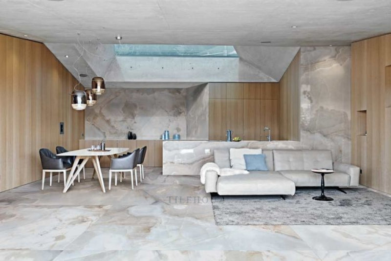 Reves Bleu Matte 24 X Porcelain Tiles
