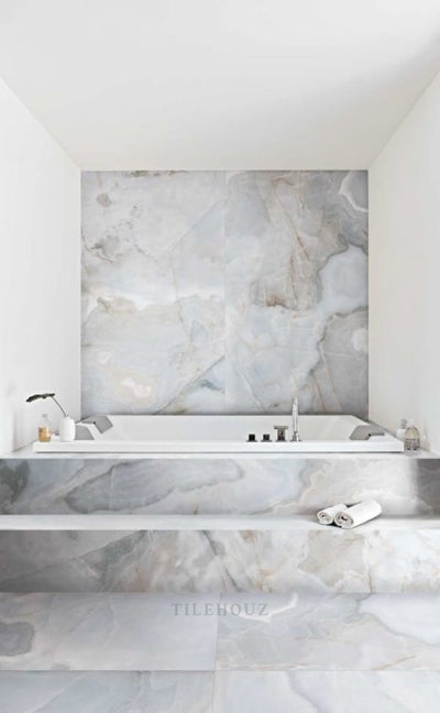 Reves Bleu Matte 24 X Porcelain Tiles