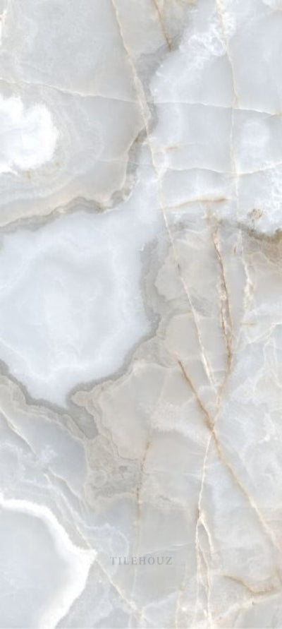 Reves Bleu Glossy 32 X 71 Porcelain Tiles