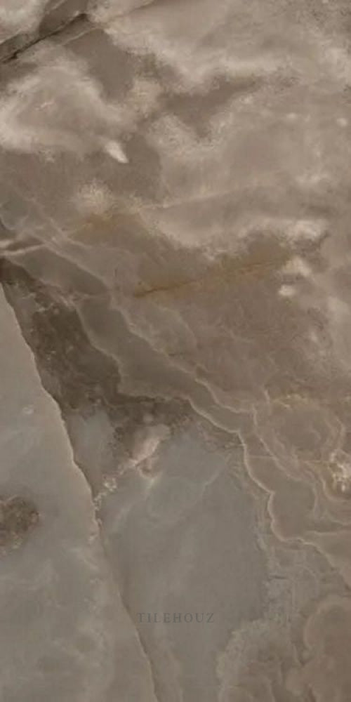 Reves Choco Glossy 24 X 48 Porcelain Tiles