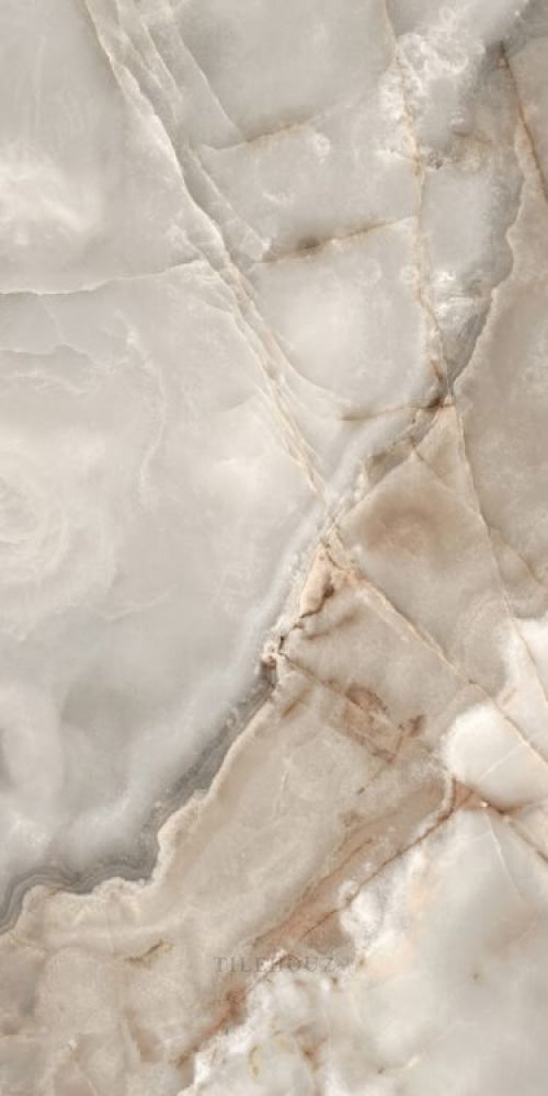 Reves Noisette Glossy 12 X 24 Porcelain Tiles