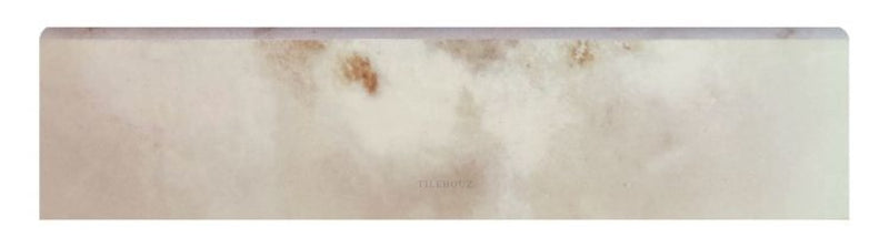 Reves Noisette Glossy Bullnose 3 X 12 Porcelain Tiles