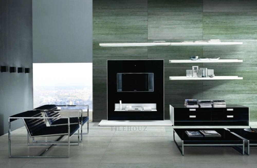 River Grey Matte 12x24 porcelain tile by Tilehouz for wall and ceiling installations