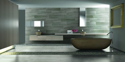 River Grey Matte 12 X 24 Porcelain Tiles