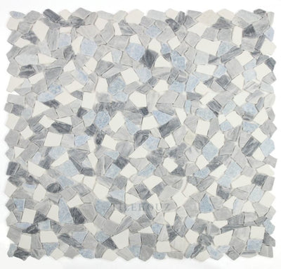 River Stone Blue Ocean 12 X Marble