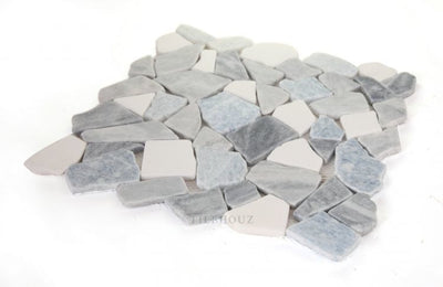 River Stone Blue Ocean 12 X Marble