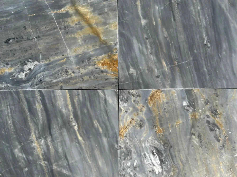 Royal Blue Marble 12x24 tiles (4) by Tilehouz, polished &amp; honed marble wall and ceiling tiles