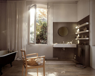 Selection Oak Amber 10.5 X 71 Porcelain Tiles