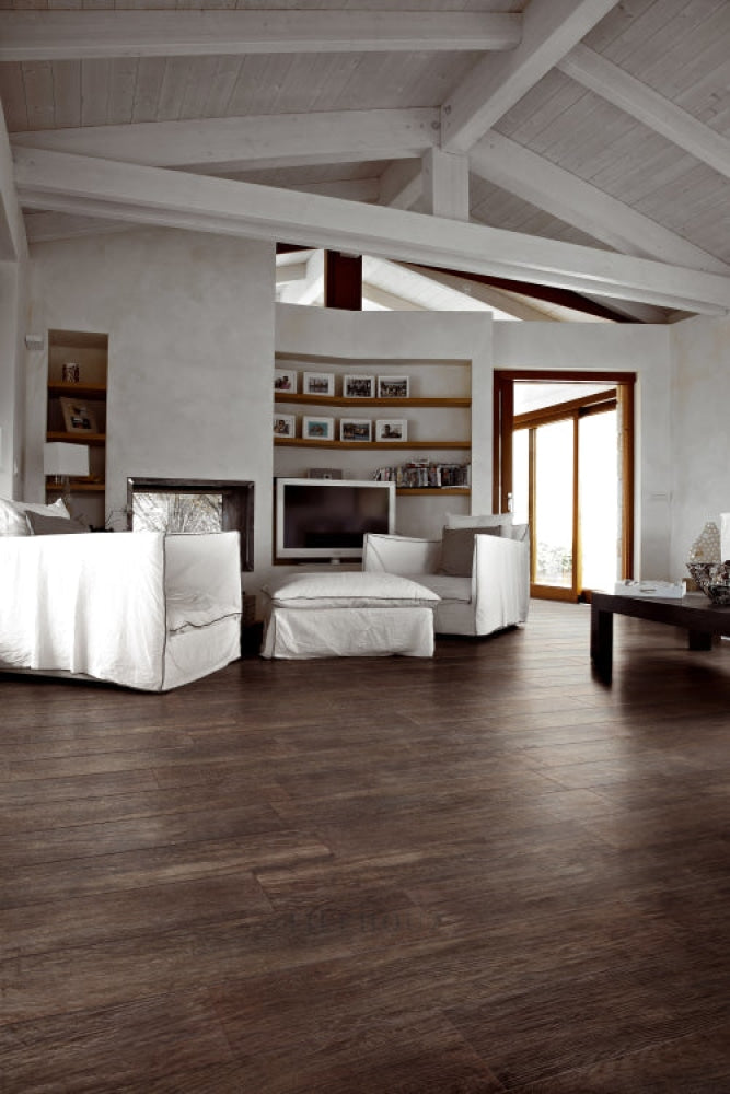 Selection Oak Black 8 X 71 Porcelain Tiles