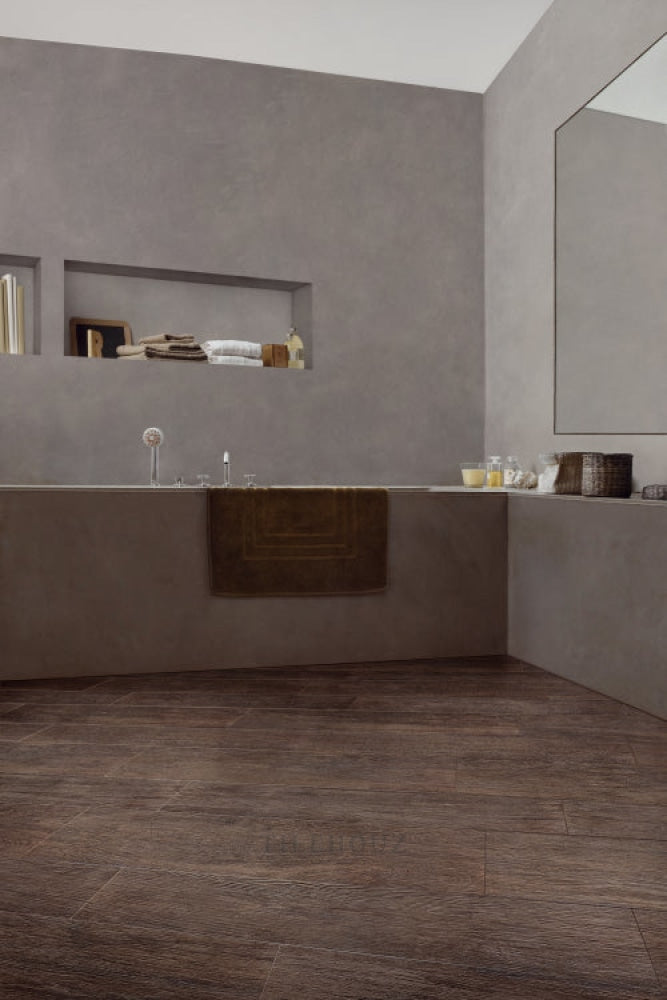 Selection Oak Black 8 X 71 Porcelain Tiles