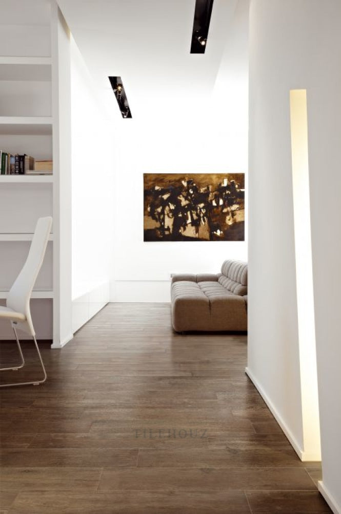 Selection Oak Brown 6 X 36 Porcelain Tiles