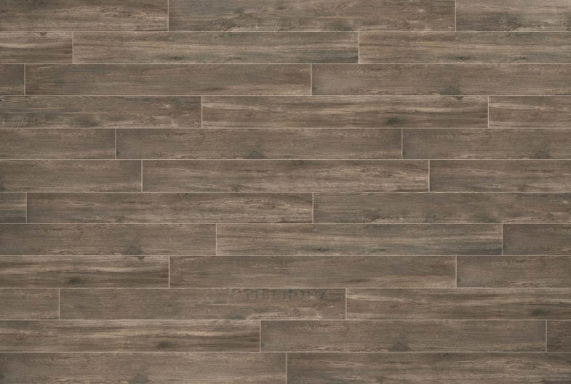 Selection Oak Brown Grip 6 X 36 Porcelain Tiles